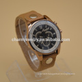 Lastest Design New Product Watch Stainless Steel Watch PU Leather Watch WL008